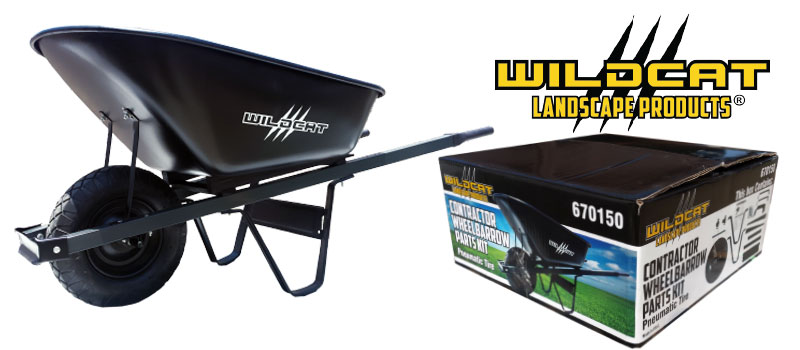 Black Wildcat Wheel Barrow